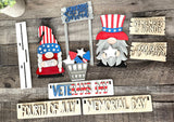 Decor - Interchangeable Wagon and Patriotic inserts