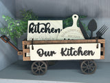 Decor - Interchangeable Wagon and inserts - Ready Made to use or gift