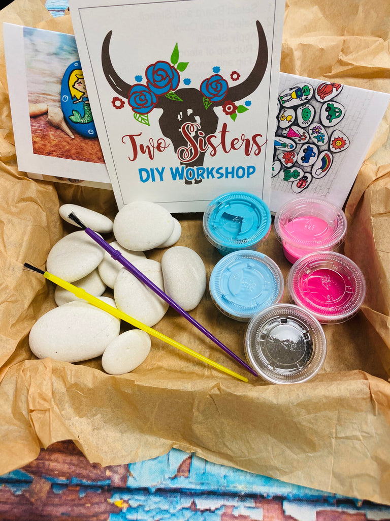 Do-it-yourself Art and Craft kit/Rock Painting Kit