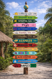SIGN - Custom directional arrow sign