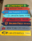 SIGN - Custom directional arrow sign