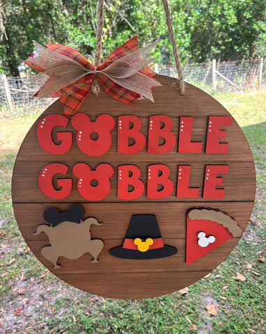 RTS - 18” Thanksgiving Door Sign