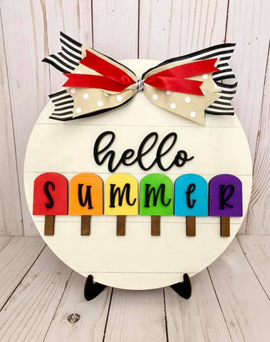 DIY - Hello Summer Popsicles DIY Box