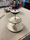 10/24 Thursday 6-8pm Fall Tiered tray public workshop