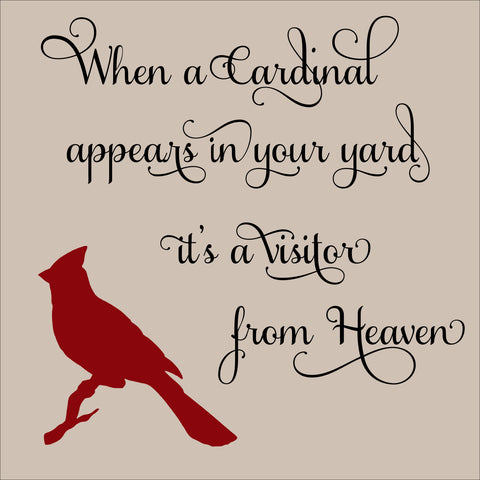 SIGN Design - Cardinal from Heaven