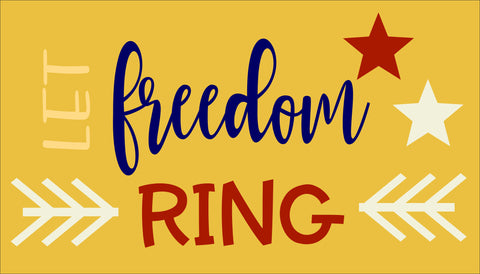 Door Mat - Let Freedom Ring