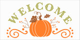 SIGN - Fall- Welcome Pumpkin