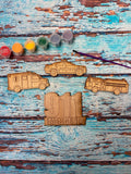 DIY Kit - Color Me Magnet sets