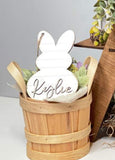 RTS - Bunny basket tag