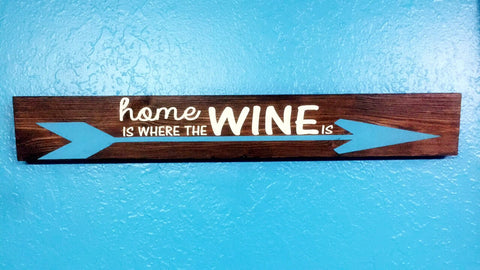 SIGN Design - Home is where the wine is