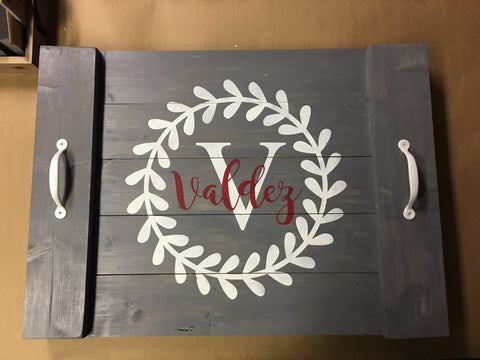 Sign Design - Serving Tray Square Plank