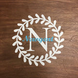 SIGN DESIGN - Family Name Wreath