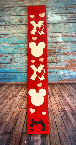 Sign - Porch Sign - Valentine xoxo