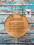 RTS - E-Learning Round Door Hanger