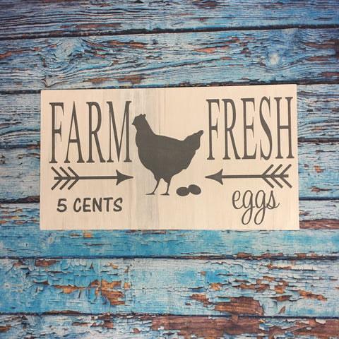 SIGN DESIGN - Farm Fresh Eggs