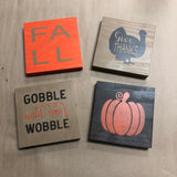 RTS - Ready To Ship - Fall Take & Make - set of 4